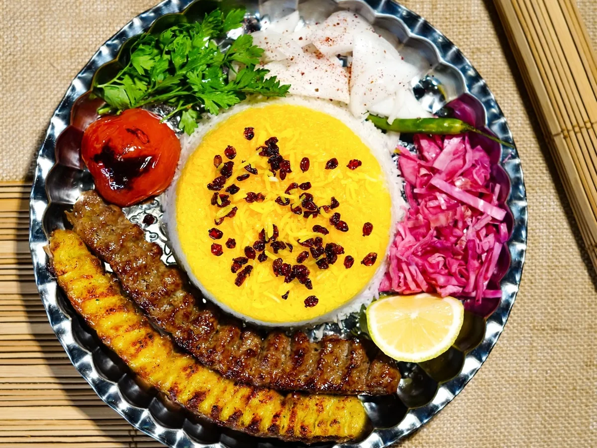 Mix kabab at Kabab Planet