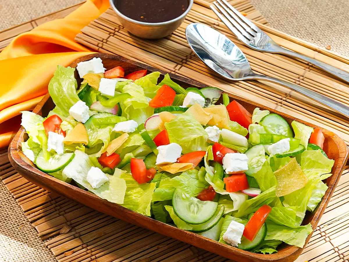 Fattoush Salad at Kabab Planet