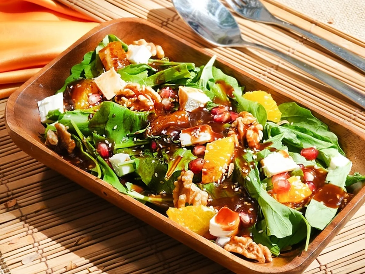 Rocca Salad at Kabab Planet