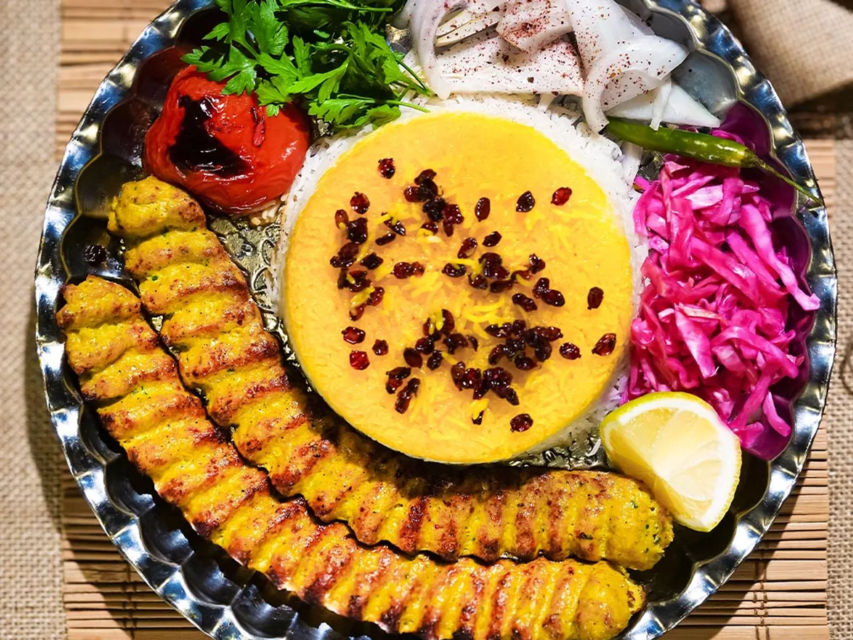 Chicken kabab at Kabab Planet