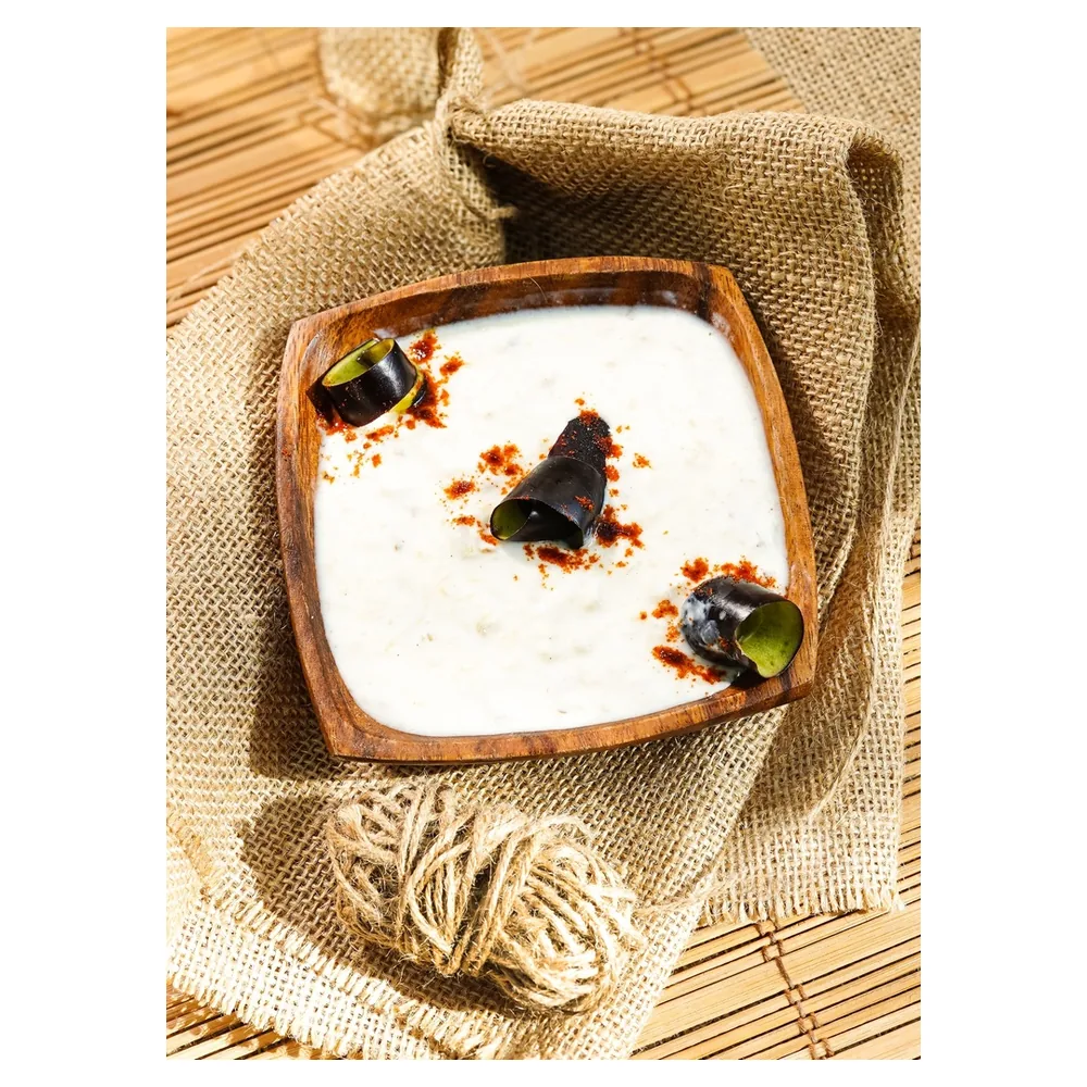 Yogurt eggplant dip at Kabab Planet