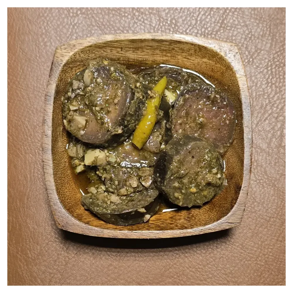 Eggplant Pickle at Kabab Planet
